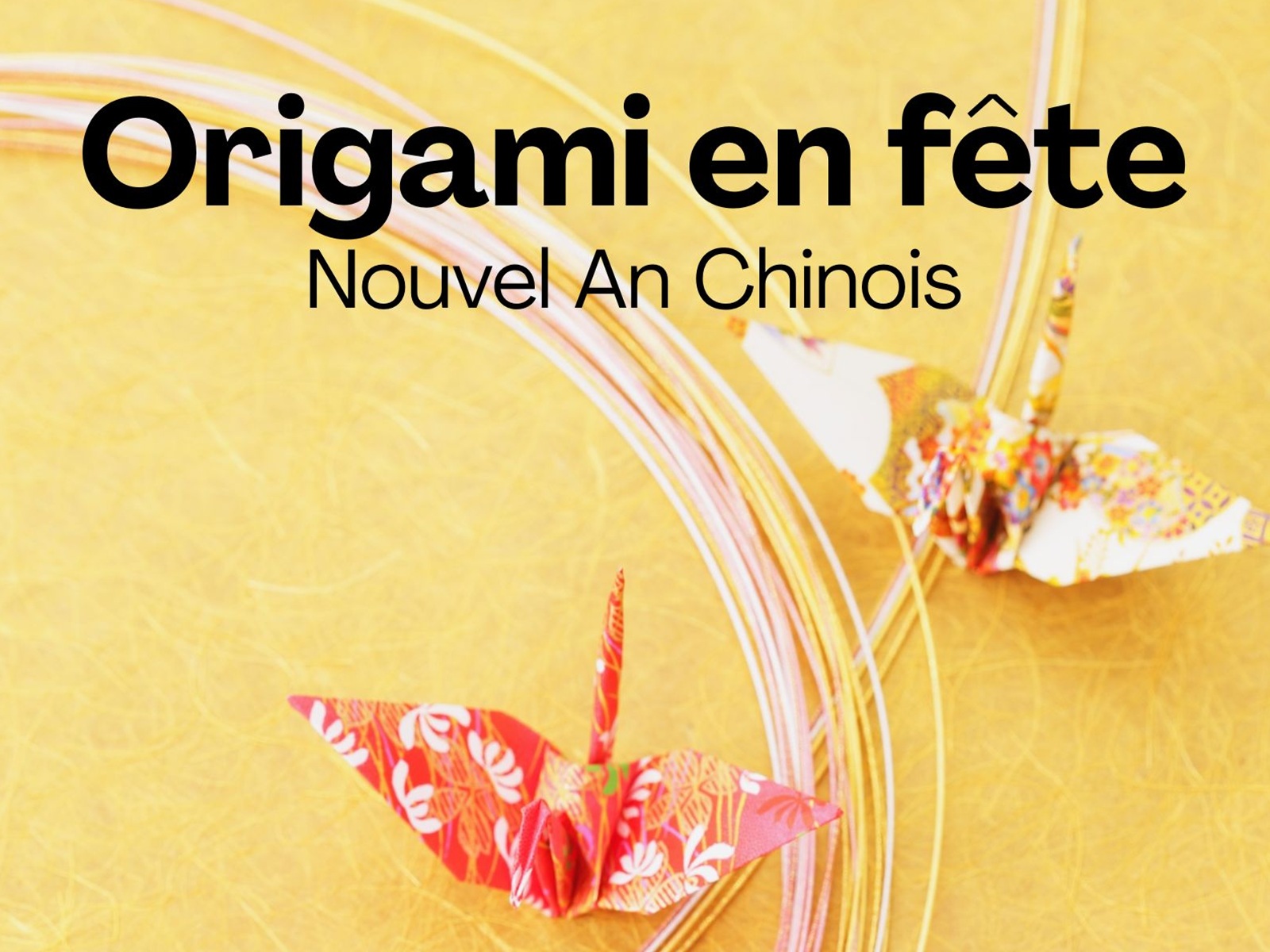 Origami en fête
