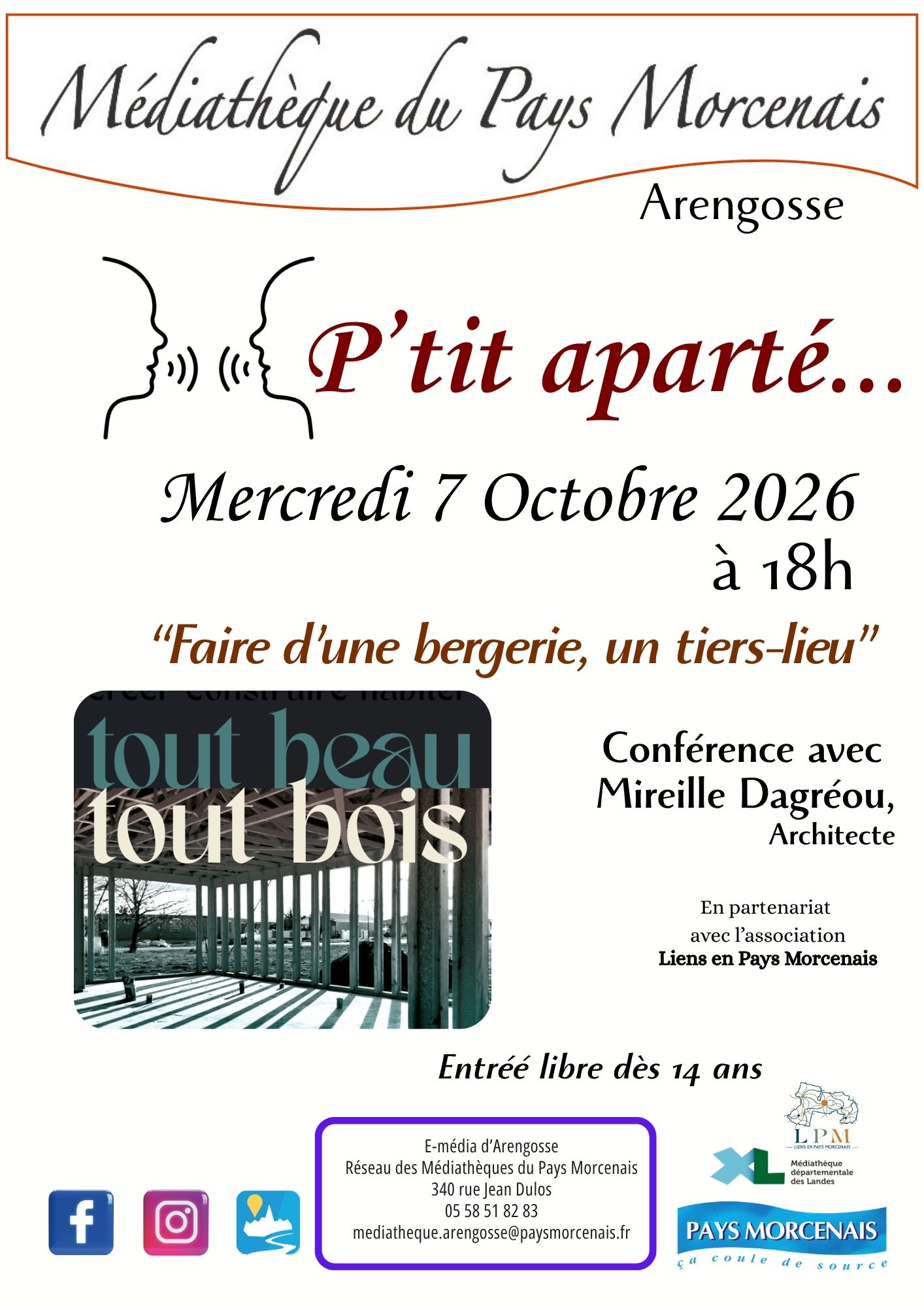 "Faire d'une bergerie un tiers lieu " - E-média Arengosse