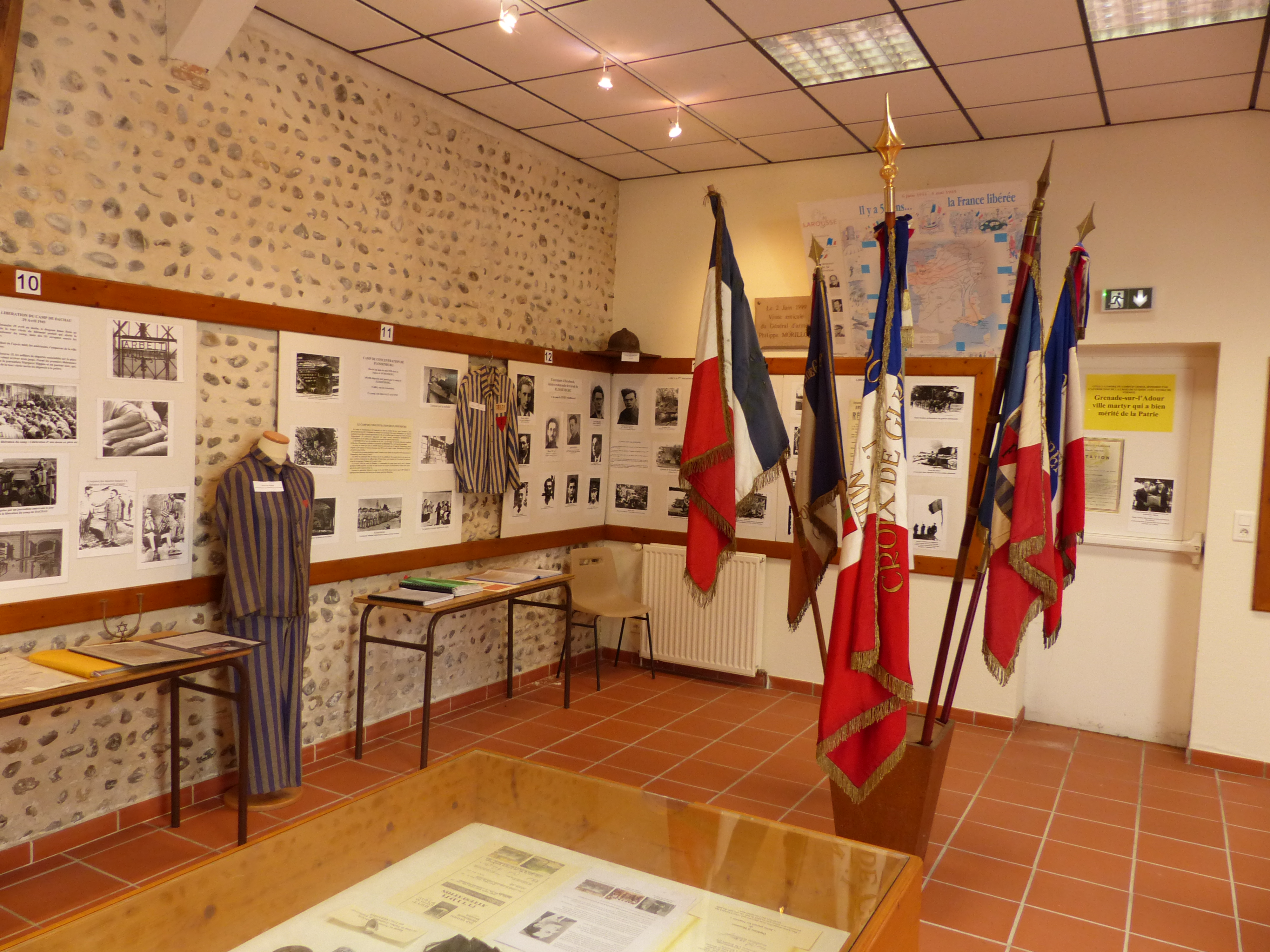 Visite du Pavillon de la Résistance et de la Déportation