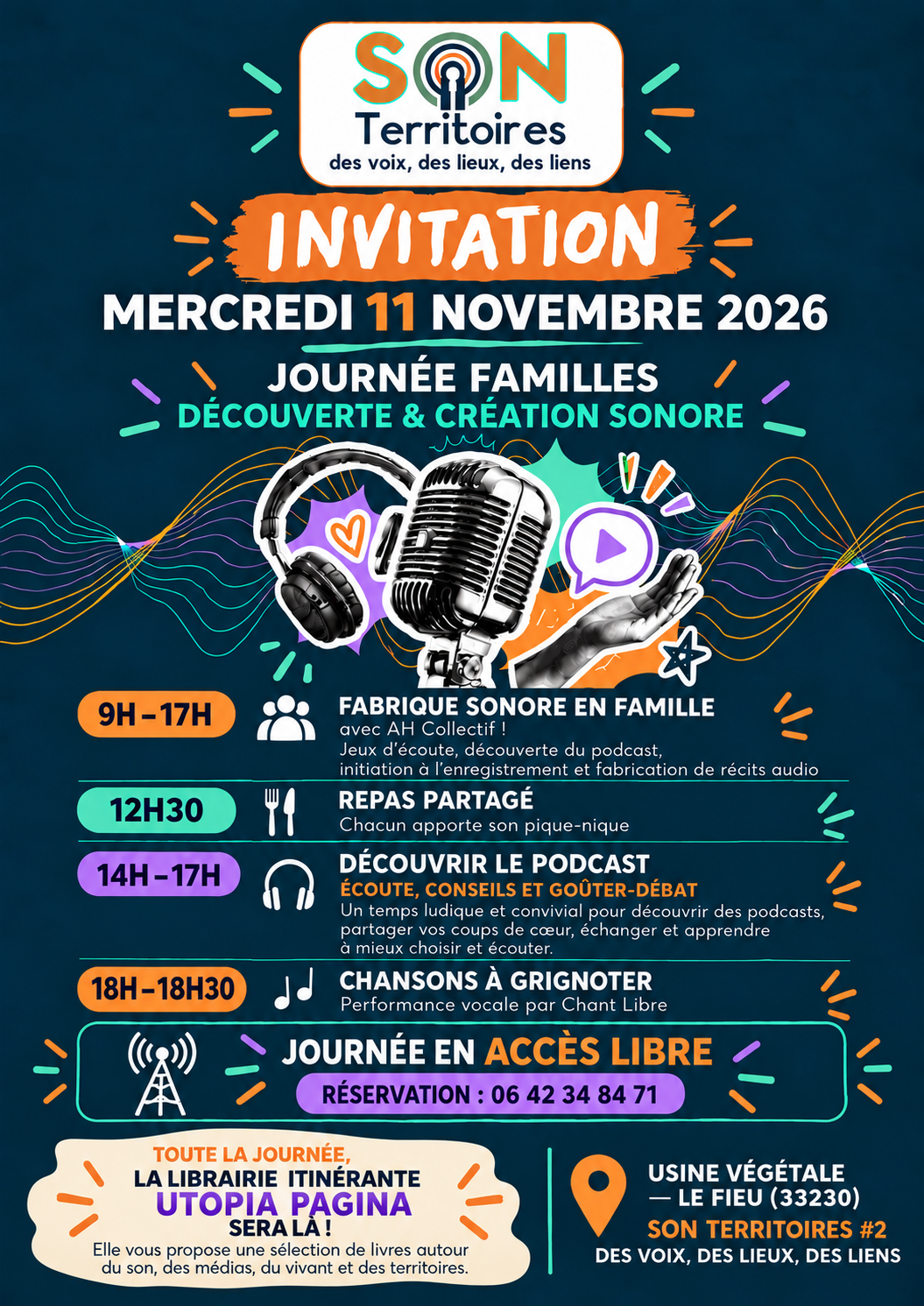 Journée famille, découverte et création sonore 