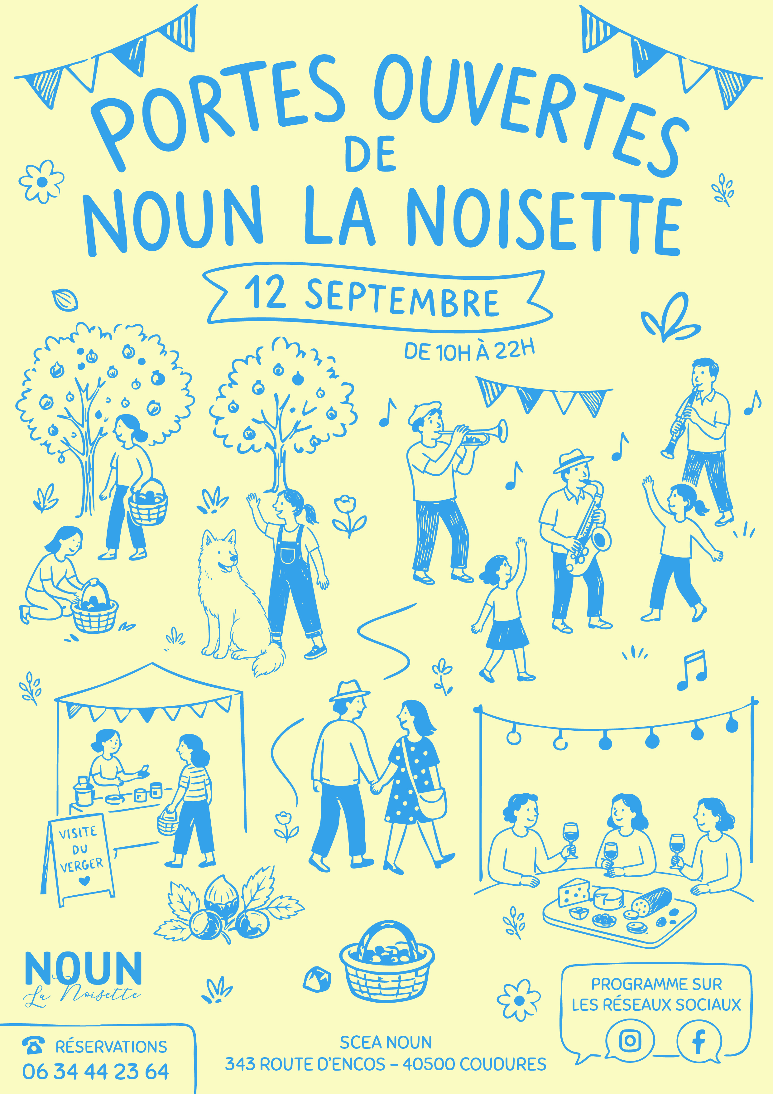 Journée portes ouvertes Noun La Noisette