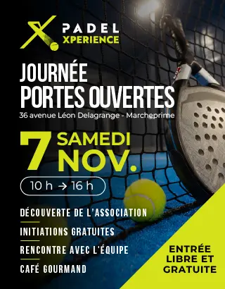 Journée portes ouvertes Padel Xperience