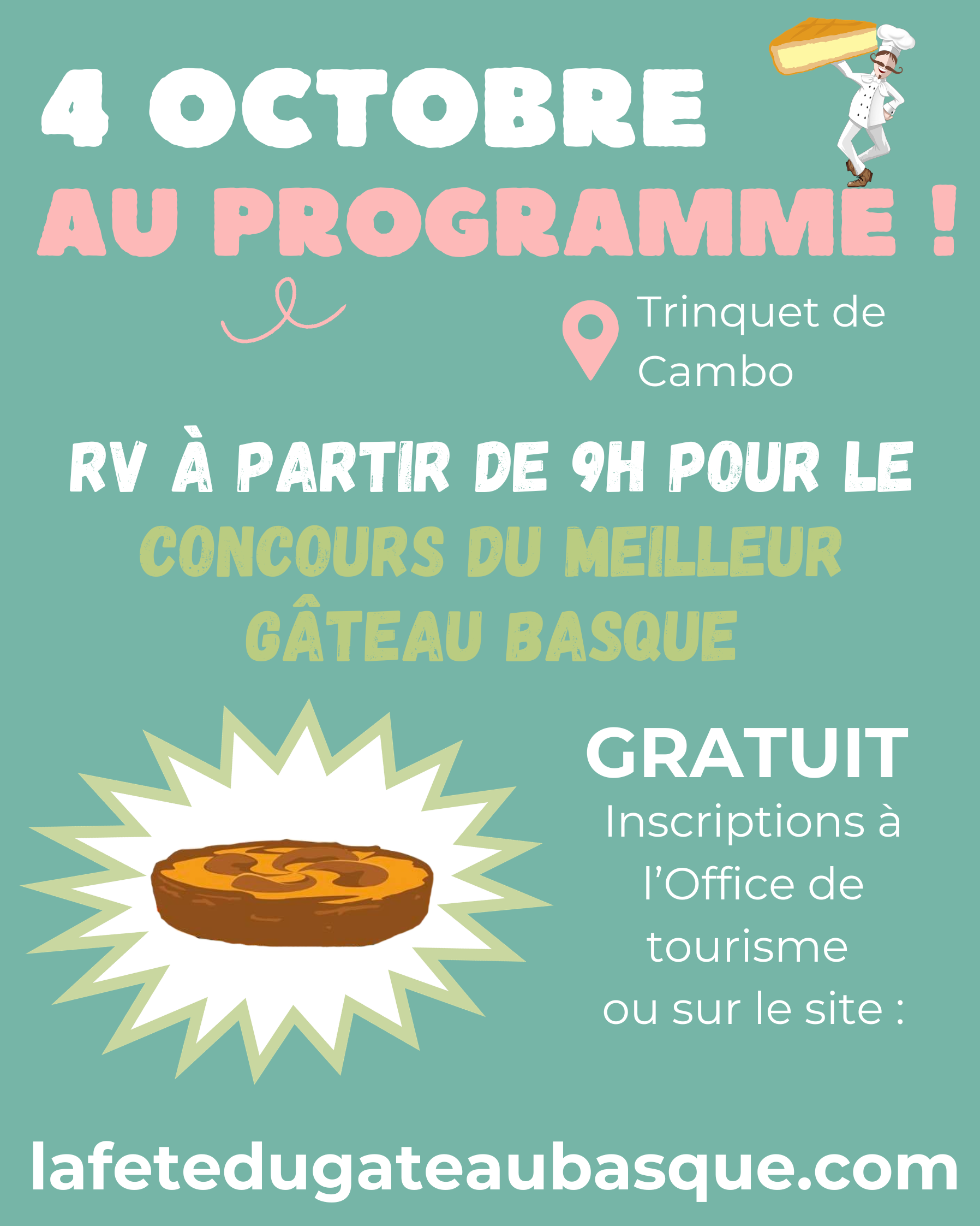 Concours du meilleur gâteau basque : Jeunes pr ...