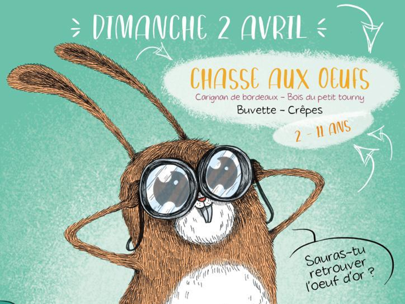Chasse aux oeufs à Carignan-de-Bordeaux