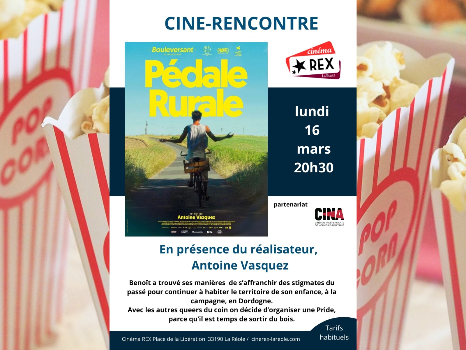 Ciné rencontre : Pédale rurale