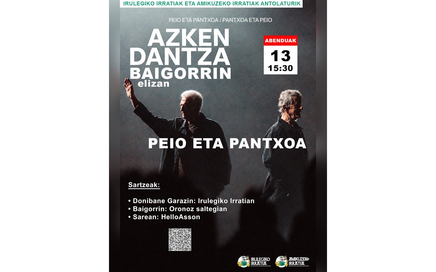 Concert Peio eta Pantxoa- Azken dantza