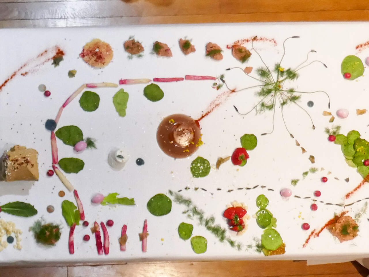 Performance culinaire par Lei Saïto