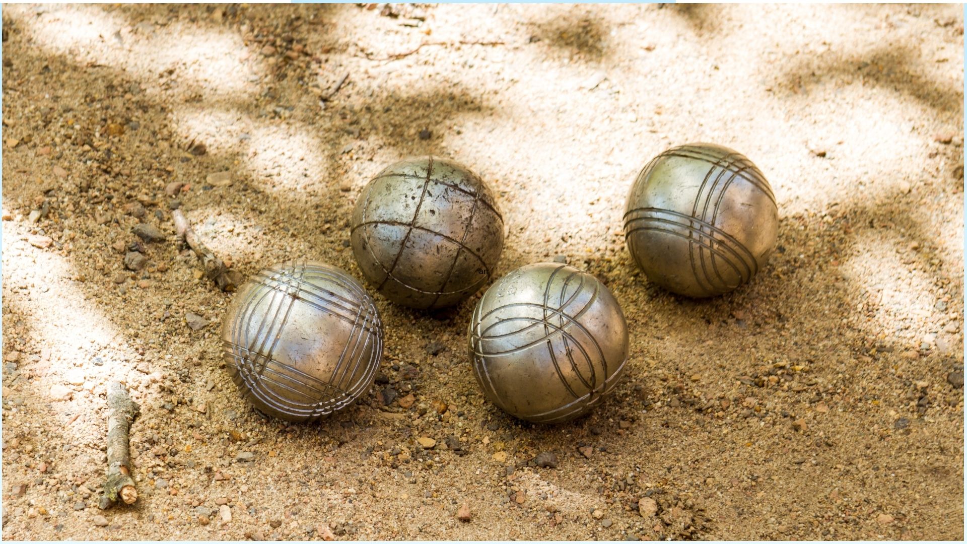 Concours de pétanque