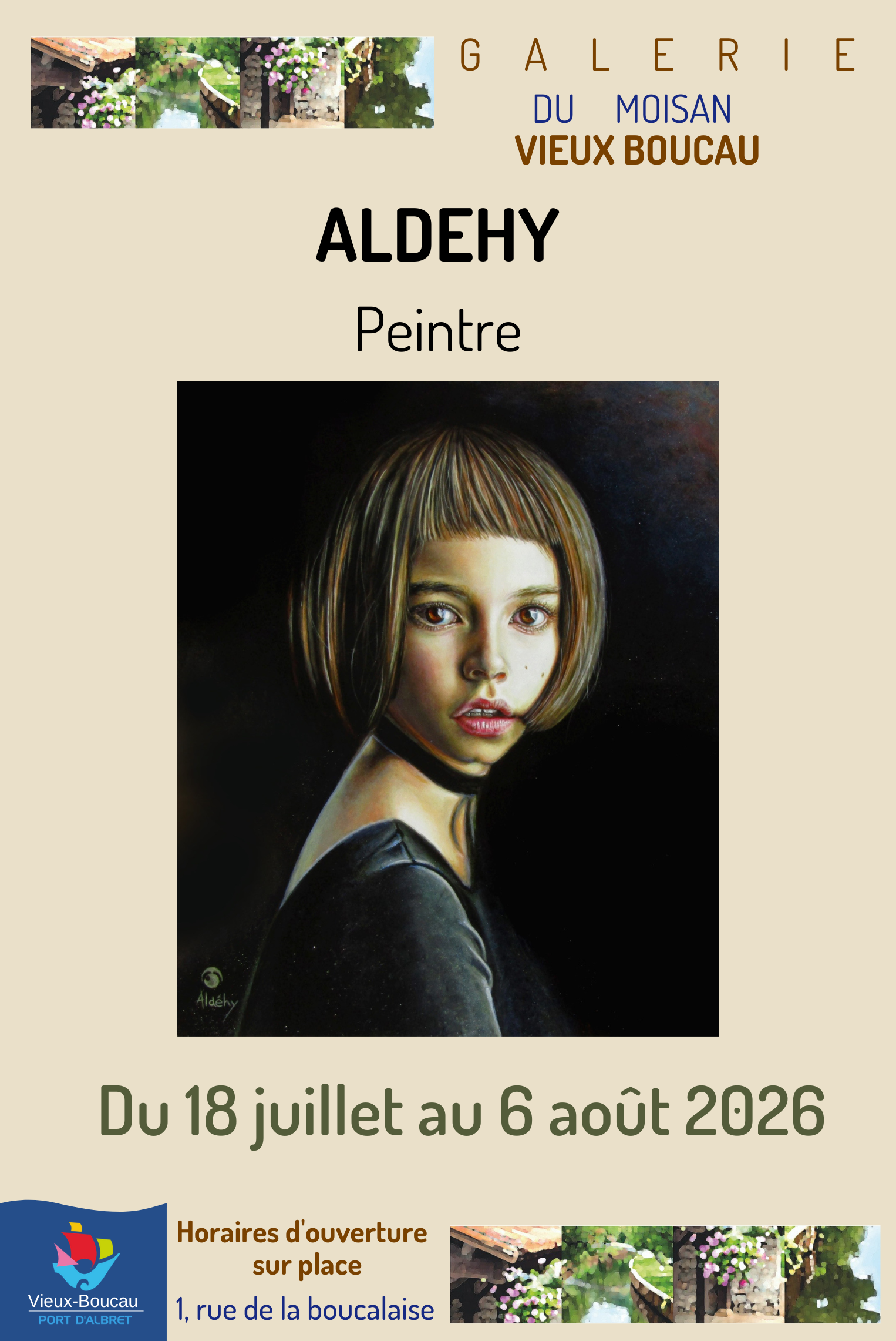 Exposition Galerie du Moïsan / Aldéhy
