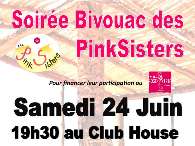 Soirée Bivouac des Pinksisters