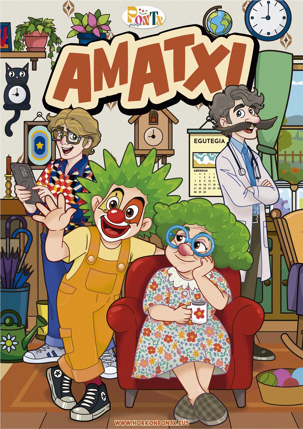 Spectacle familial en euskara - Le clown Pontx