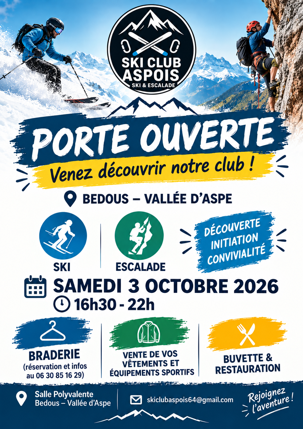 Porte ouverte du Ski Club Aspois 