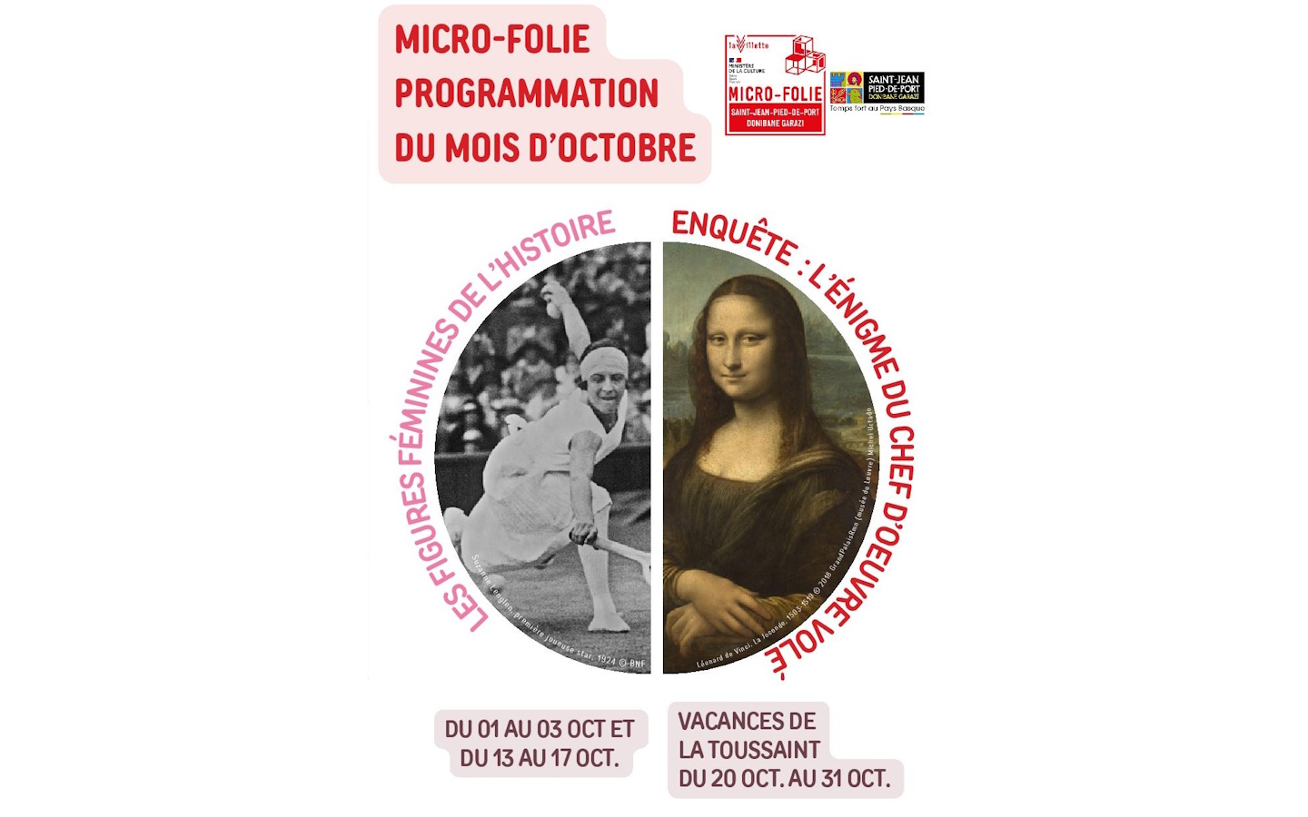 Micro-Folie - les figures féminines de l'histoire : visites guidée-projection documentaire