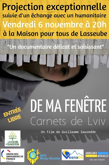 Projection "De ma fenêtre"