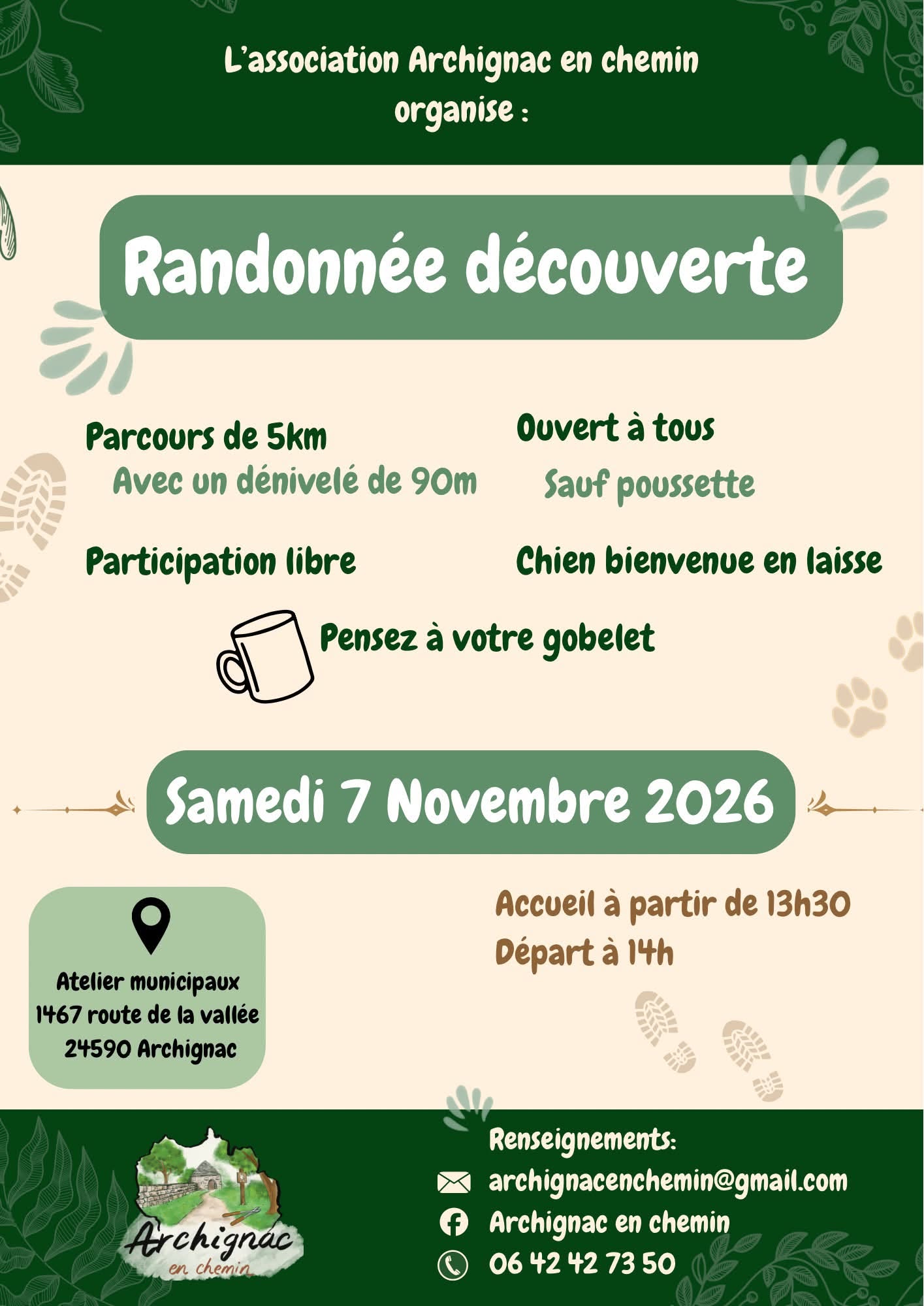 Randonnée découverte - ARCHIGNAC