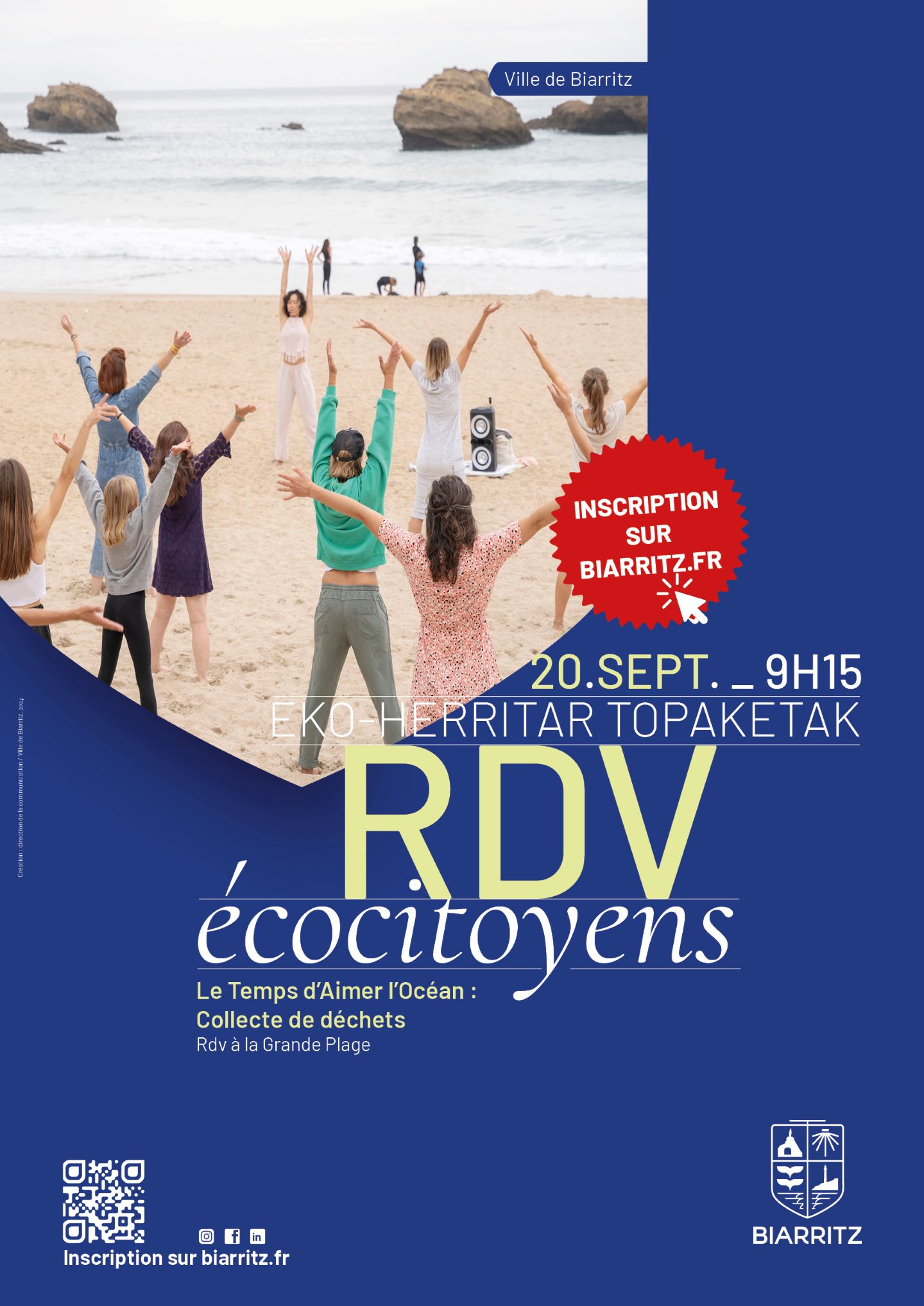 Rendez-vous écocitoyen : Le Temps d'Aimer l'Océan, Collecte de déchets