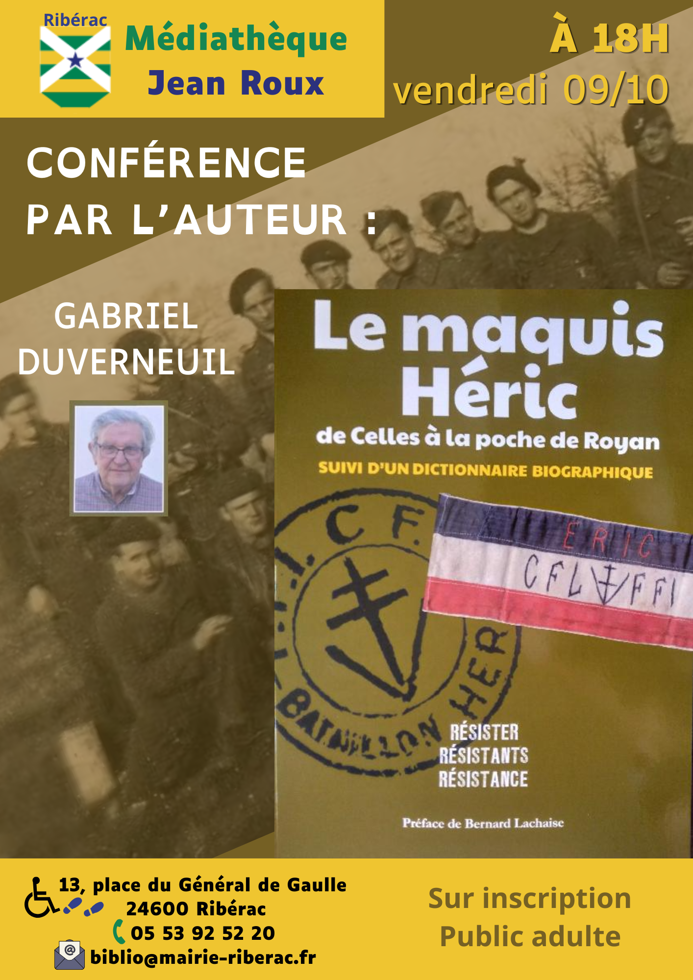 Rencontre Littéraire/ Conférence