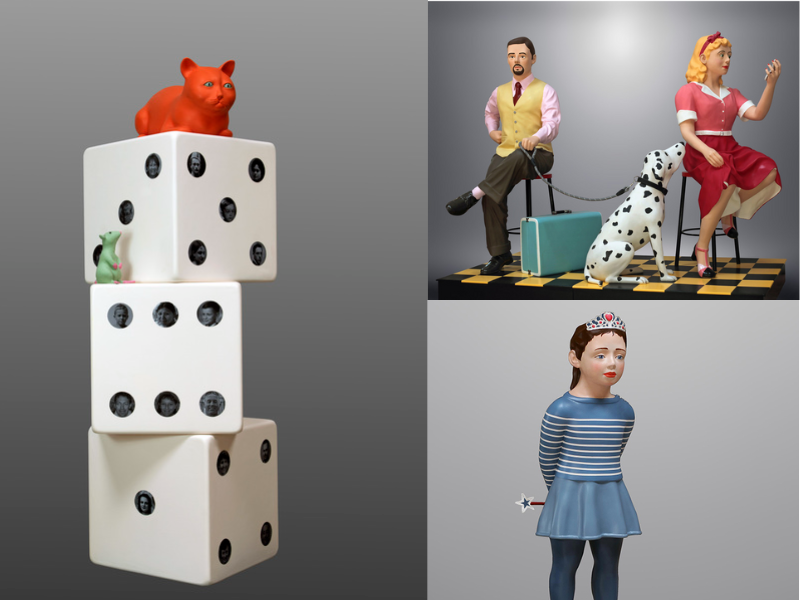 Chemin des Arts : Exposition de sculptures par Christian Rampnoux