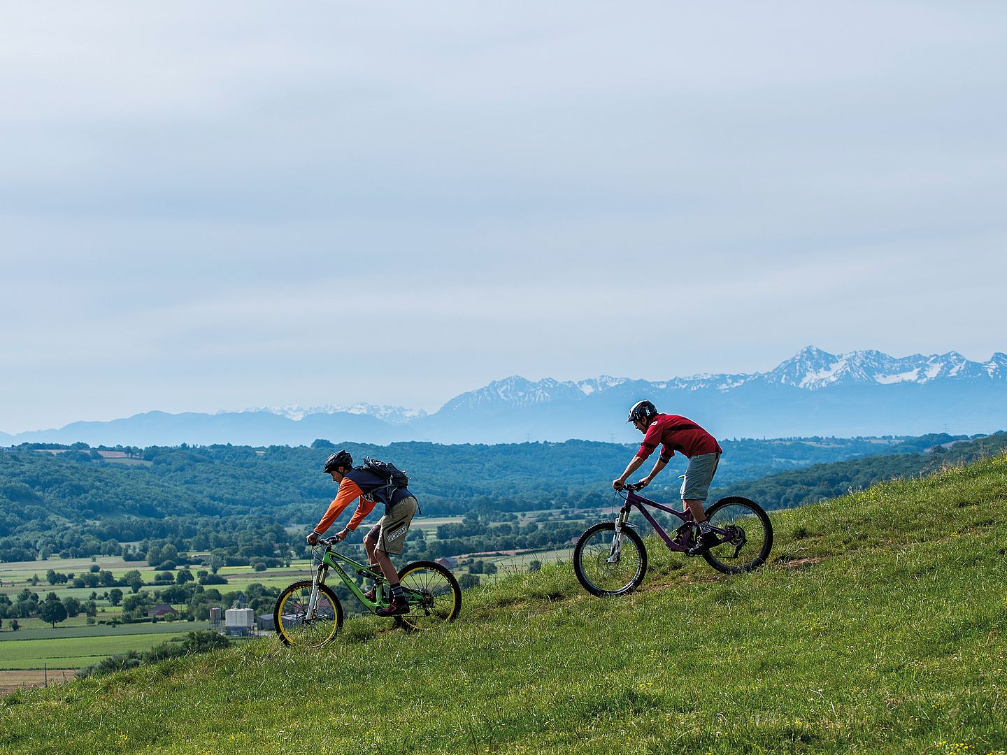 Simacourbe : les coteaux du Vic-Bilh à VTT