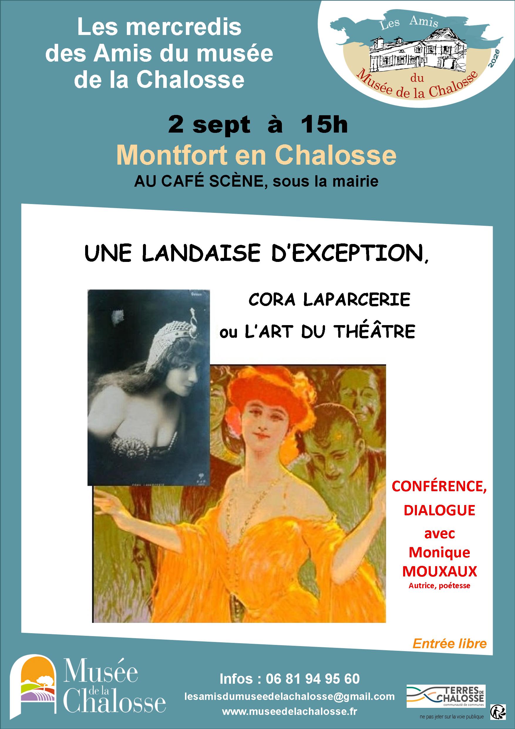 Une landaise d'exception, Cora Laparcerie ou l ...
