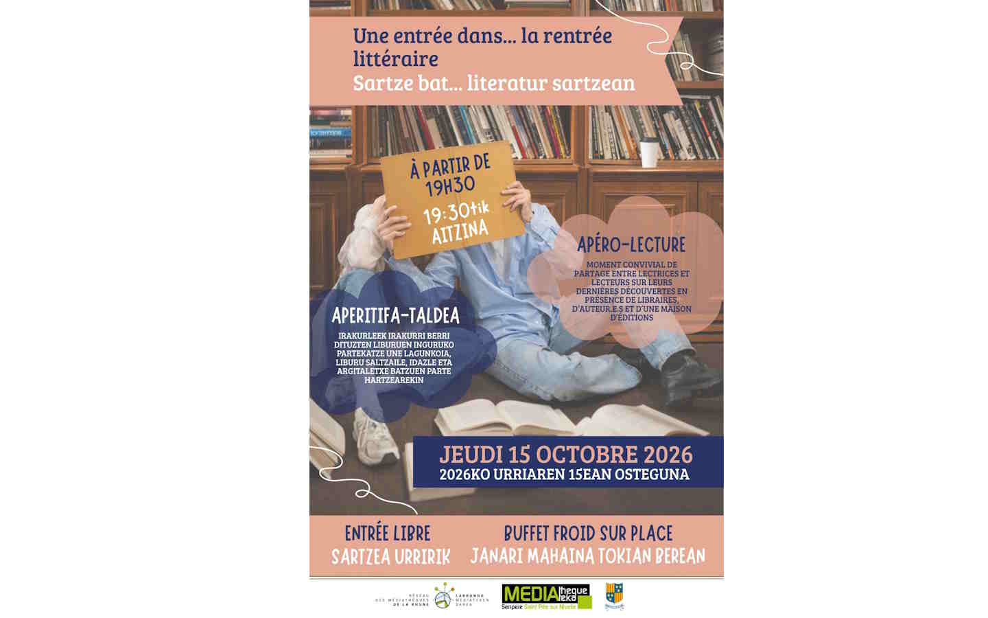 Club apéro-lecture : Une entrée dans ... La rentrée littéraire
