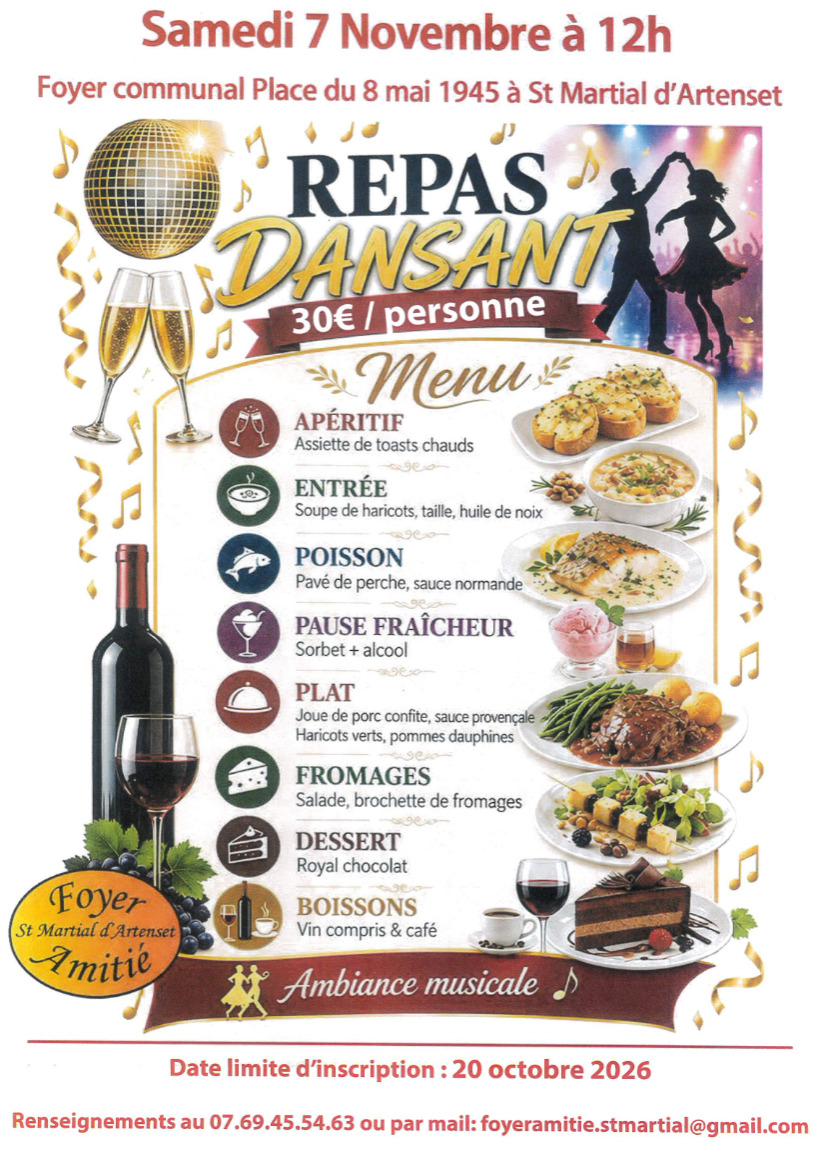 Repas dansant