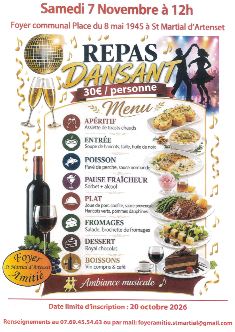 Repas dansant