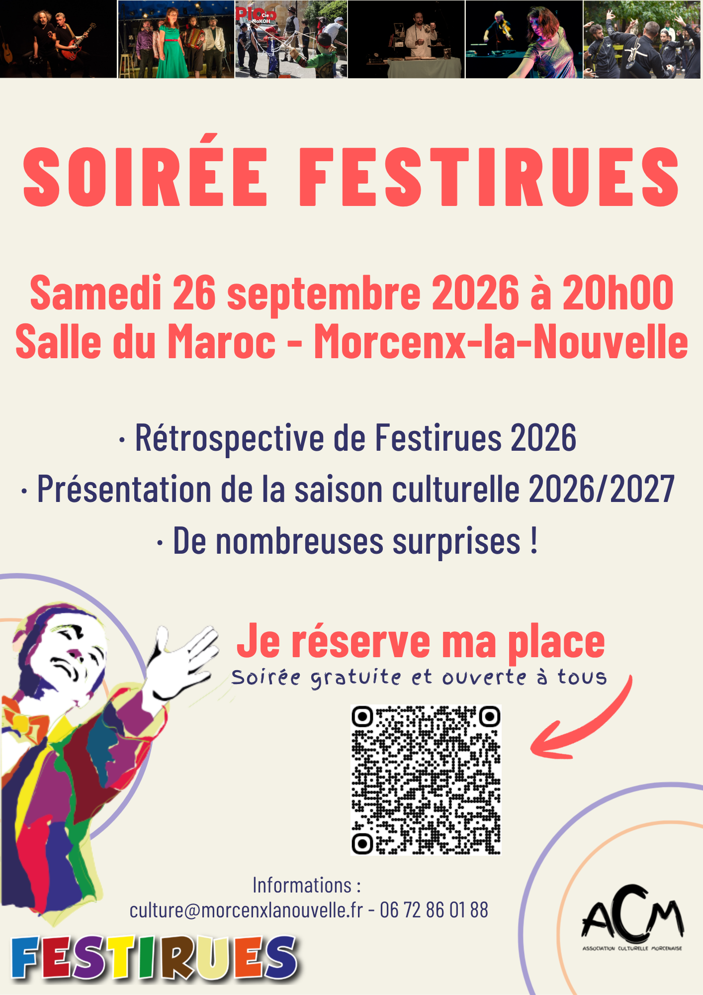 Soirée Festirues - Association Culturelle Morcenaise