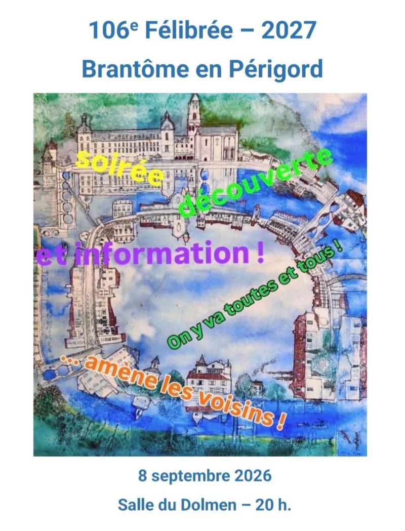 Soirée des bénévoles Félibrée 2027