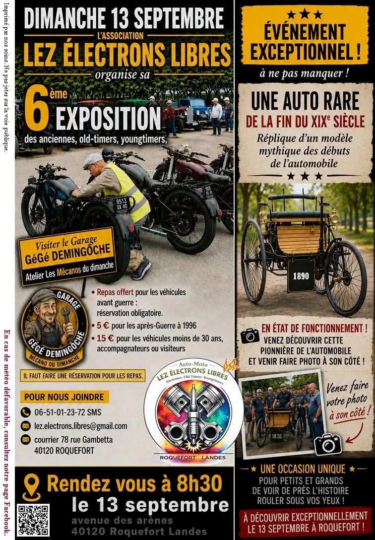 Exposition de véhicules anciens & d'exceptions