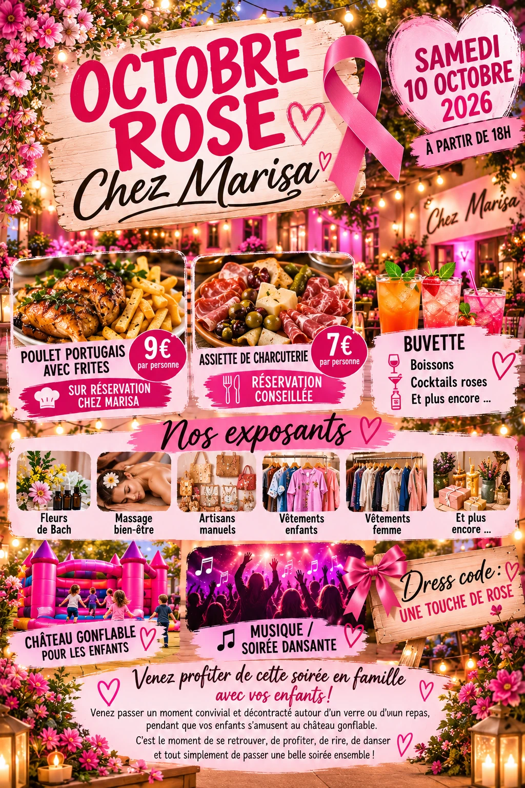 Octobre Rose chez Marisa