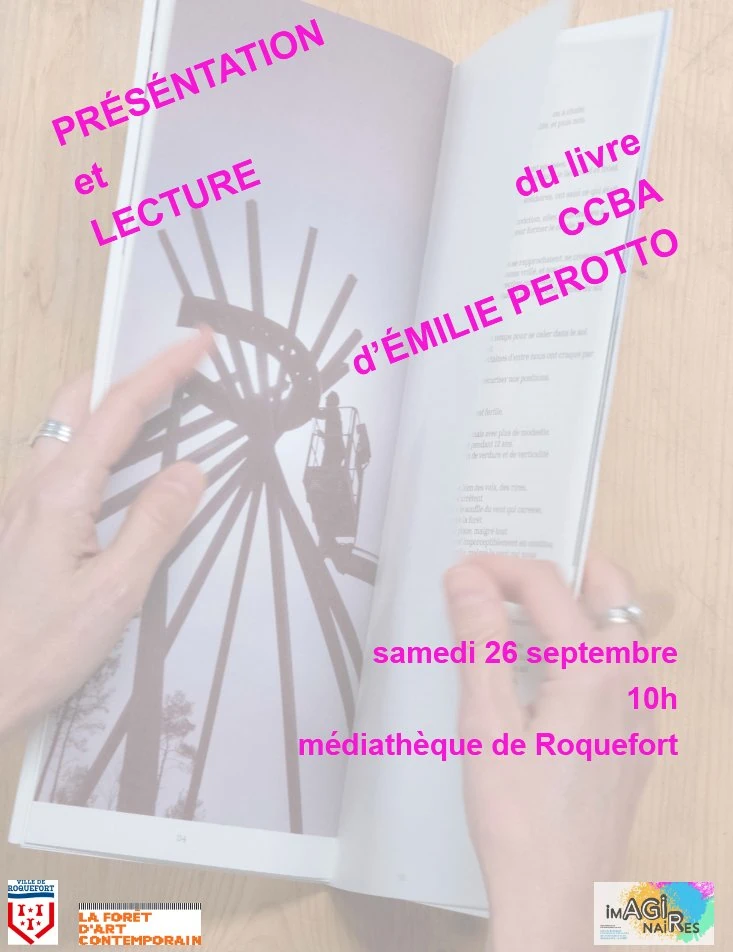 Présentation & Lecture du livre "CCBA" d'Émilie PEROTTO
