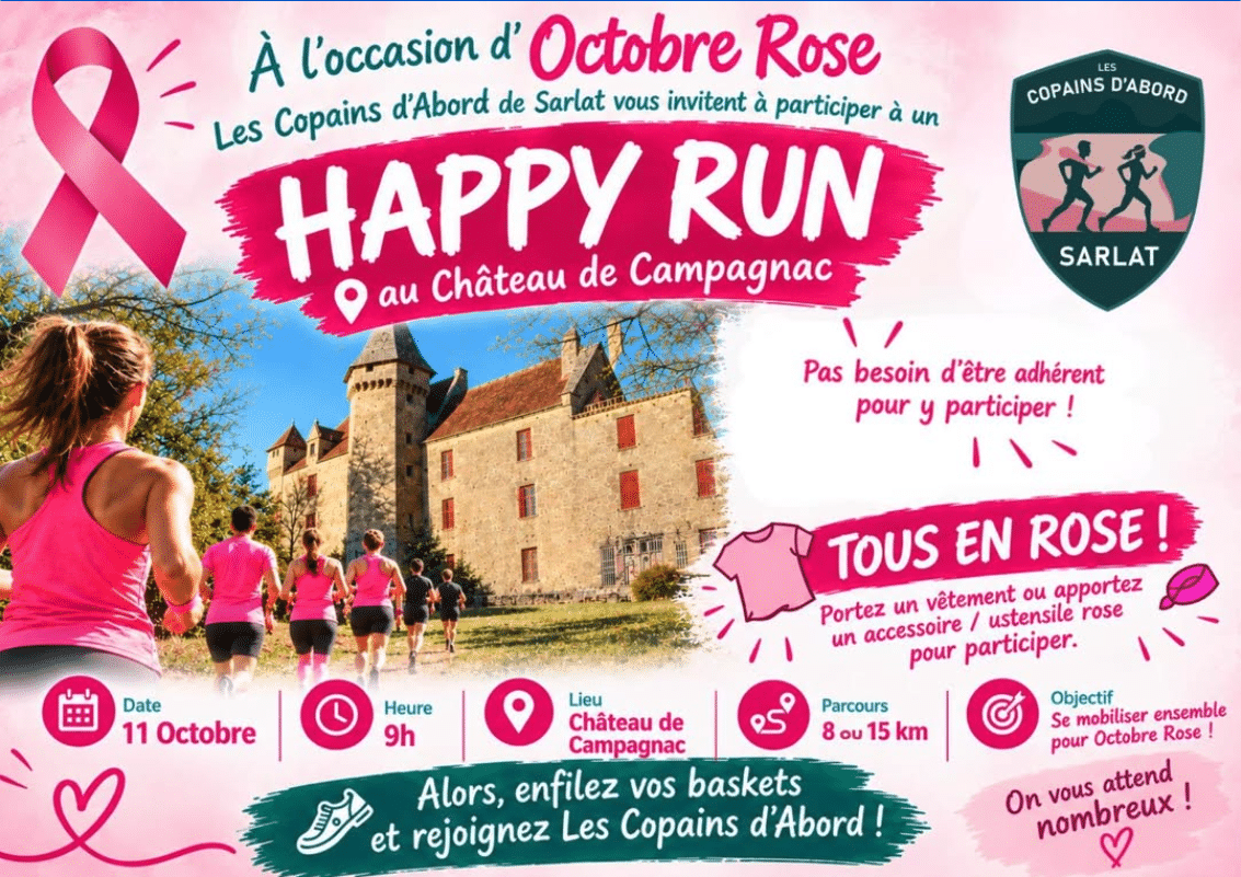 Happy Run Octobre Rose 