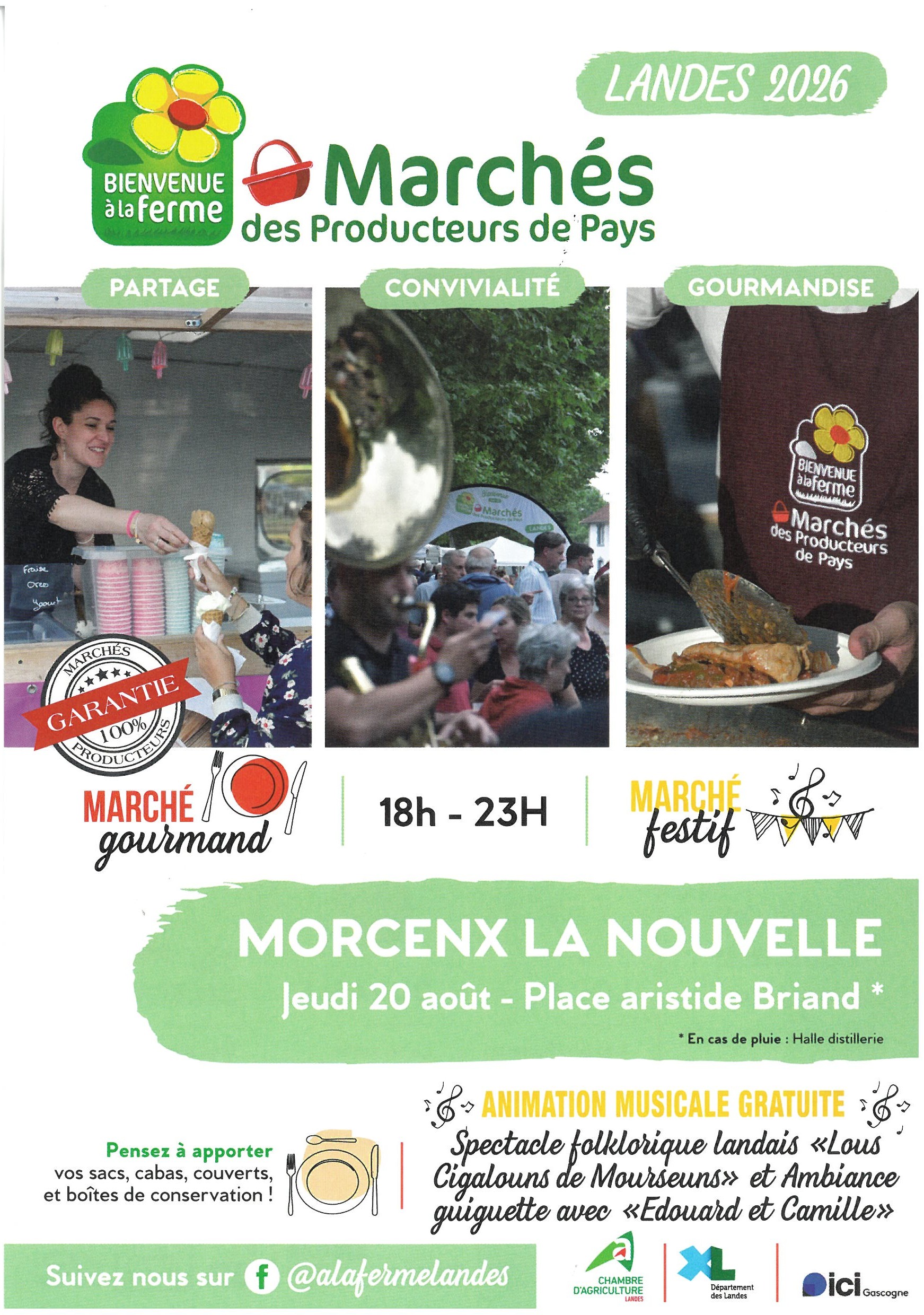 Estivale en Pays Morcenais, Marché des Product ...