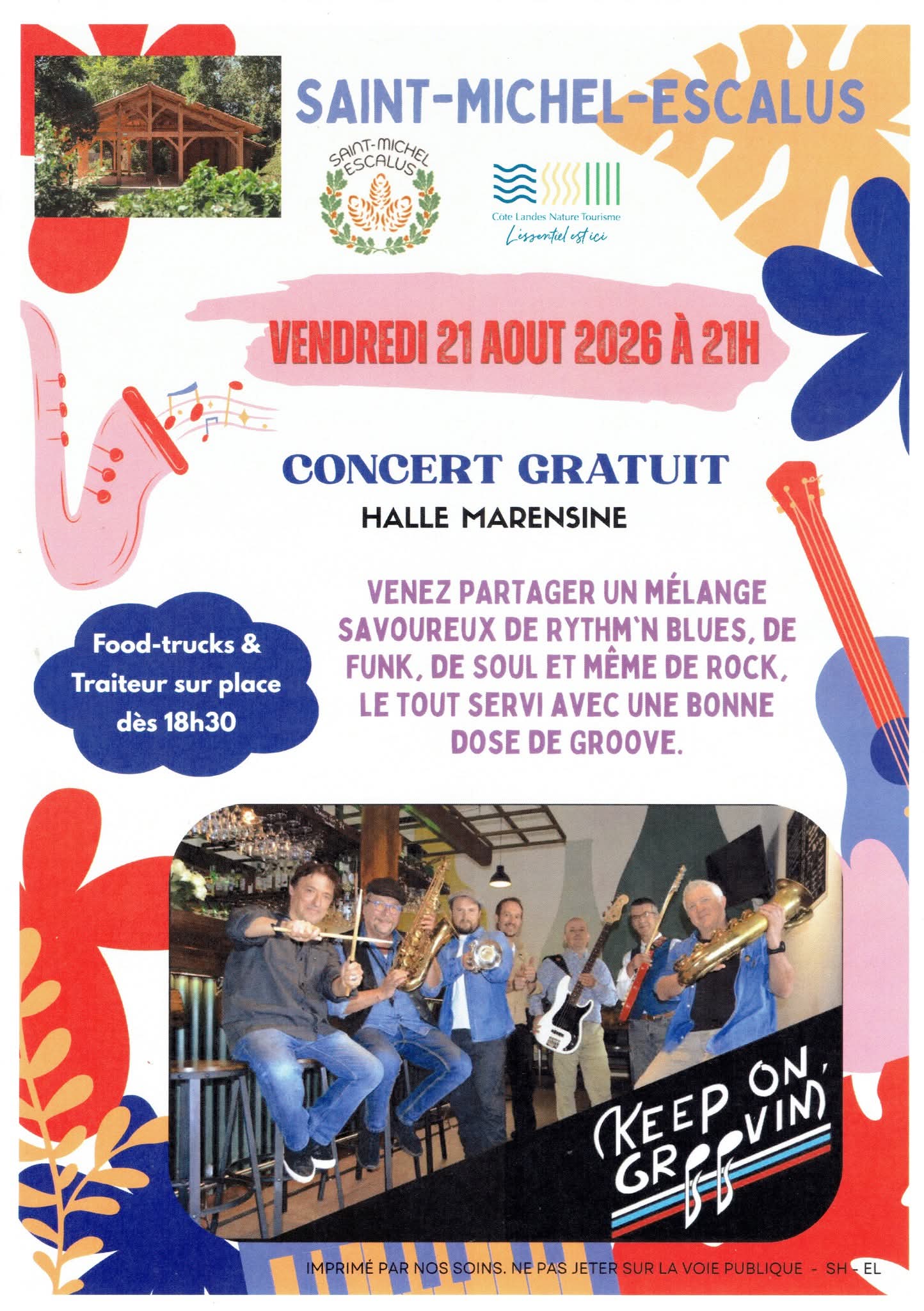 Soirée musicale avec Keep on Groovin'