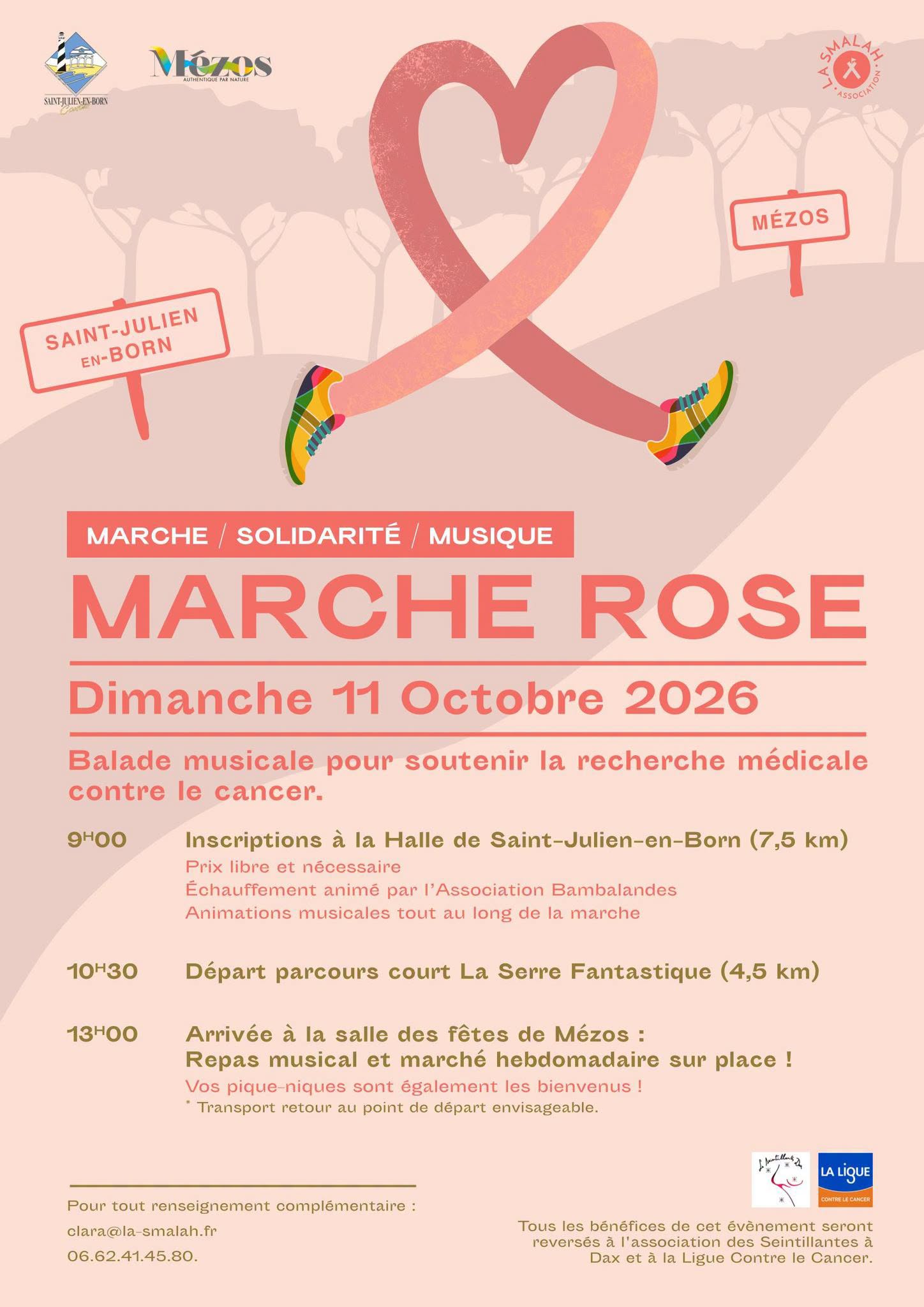Marche rose