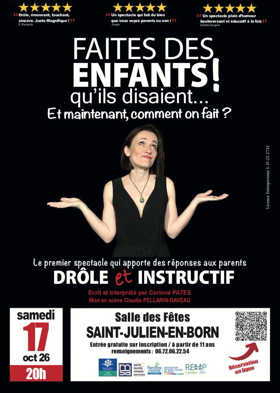 Théâtre "Faites des enfants qu'ils disaient..."