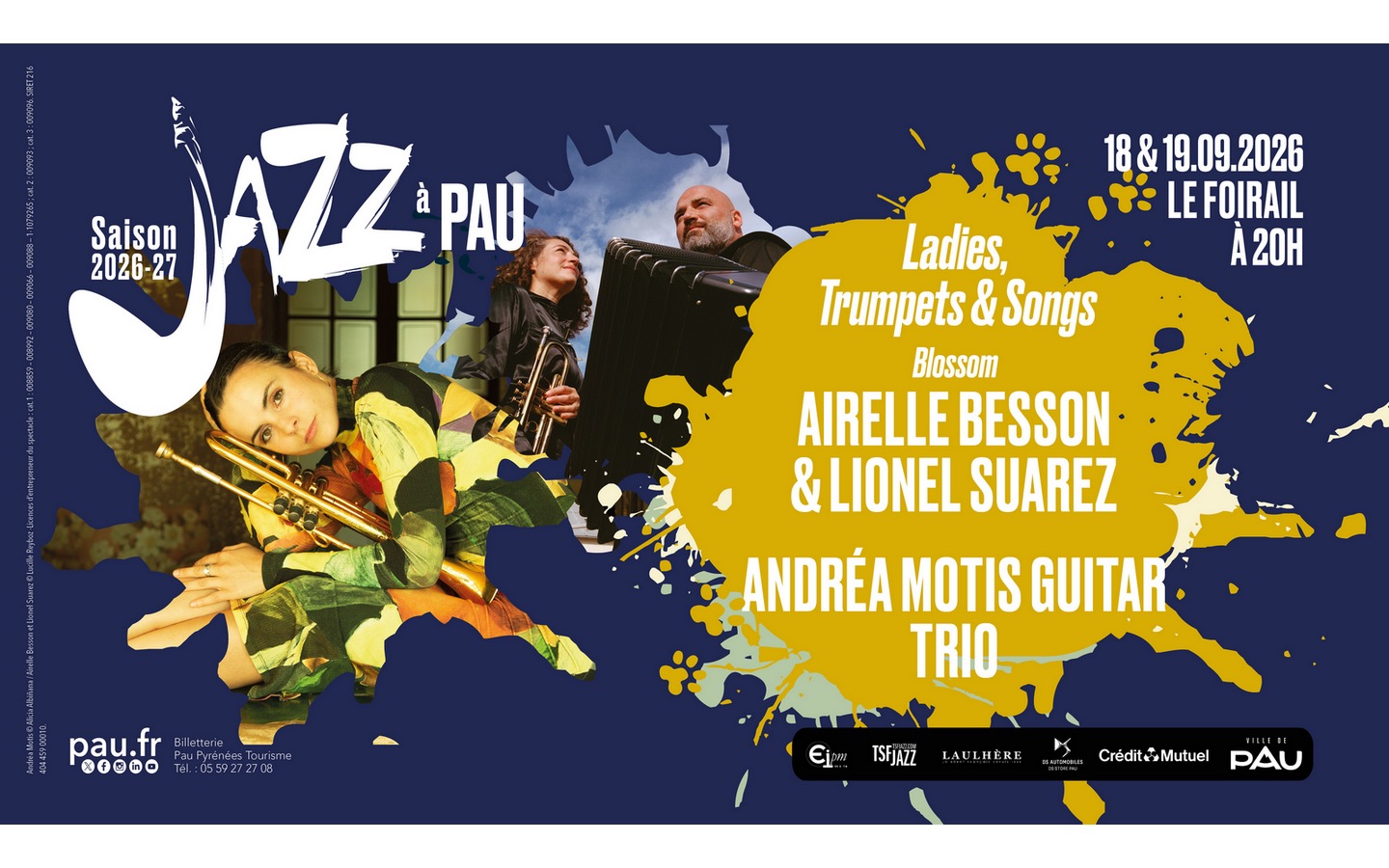 Saison de "Jazz à Pau" : Airelle Besson & Lion ...