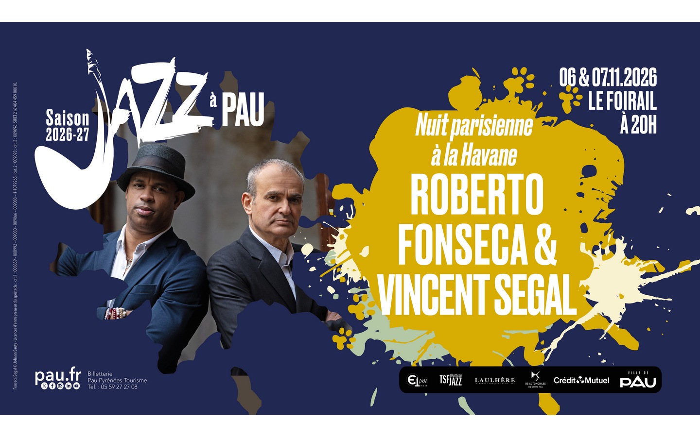 Saison de "Jazz à Pau" : Roberto Fonseca & Vin ...