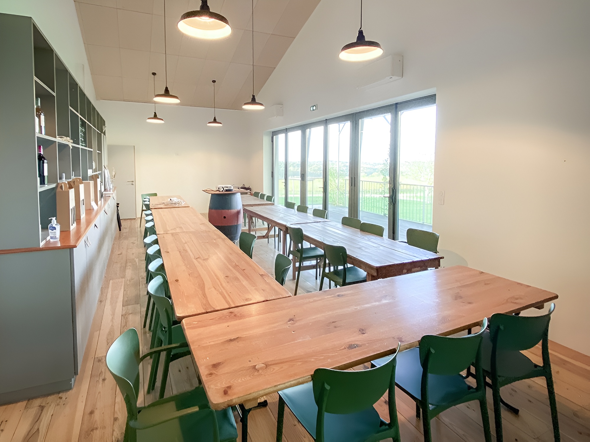 Salle de réunion du château Le Grand Verdus