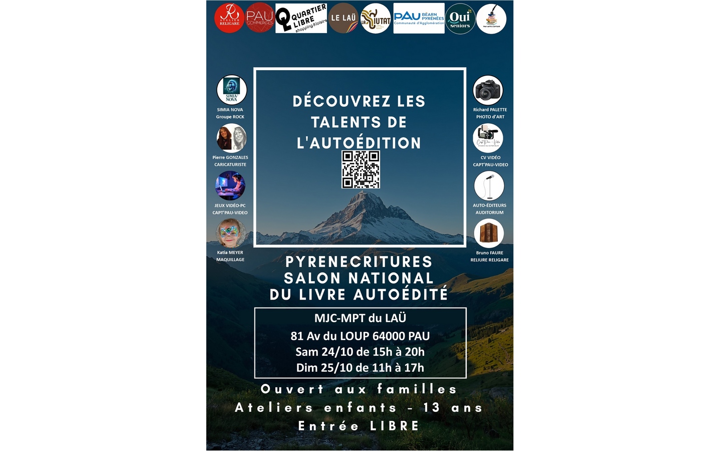 Salon du Livre autoédité PYRENECRITURES