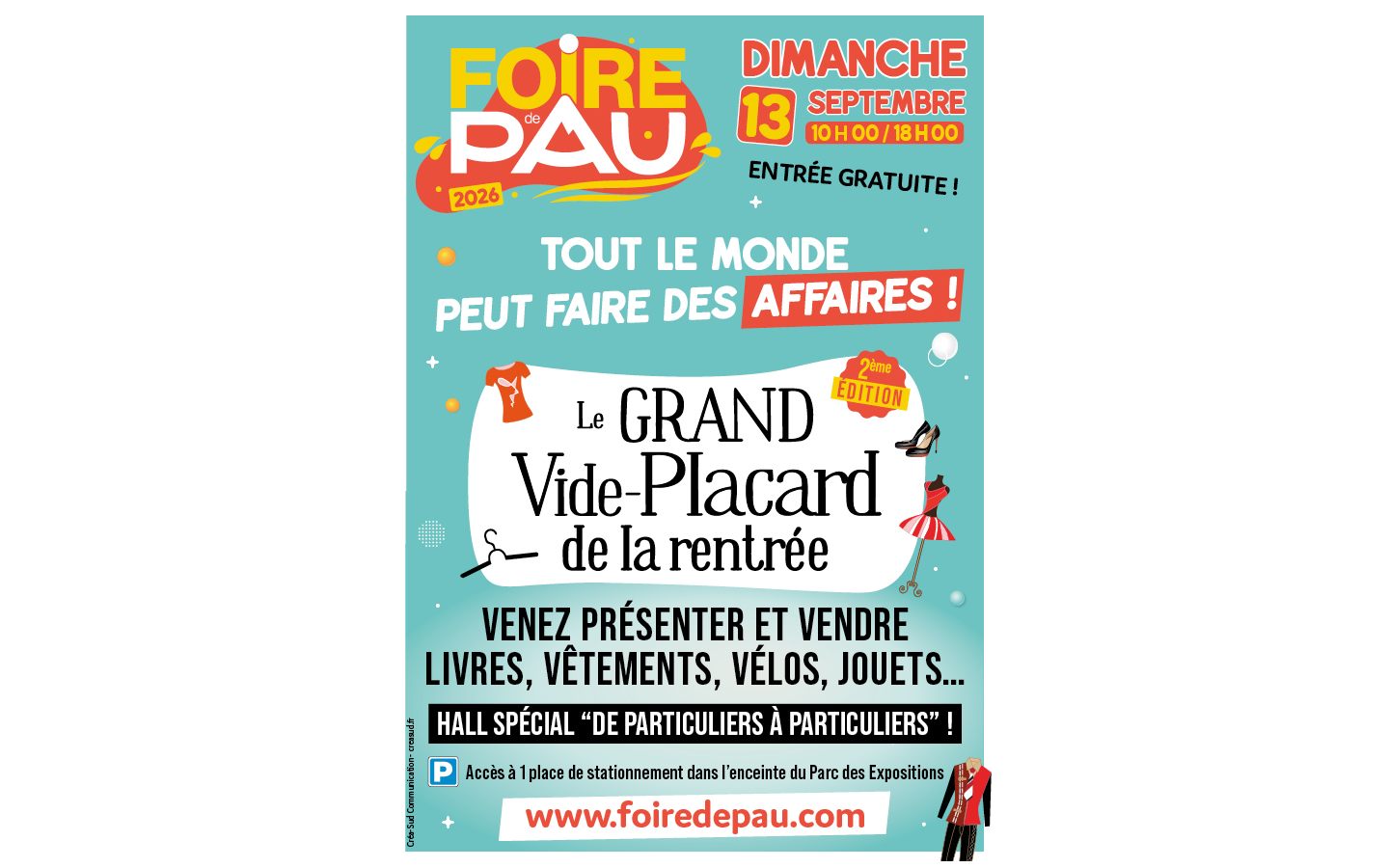 Foire de Pau: "LE GRAND VIDE-PLACARD DE LA REN ...