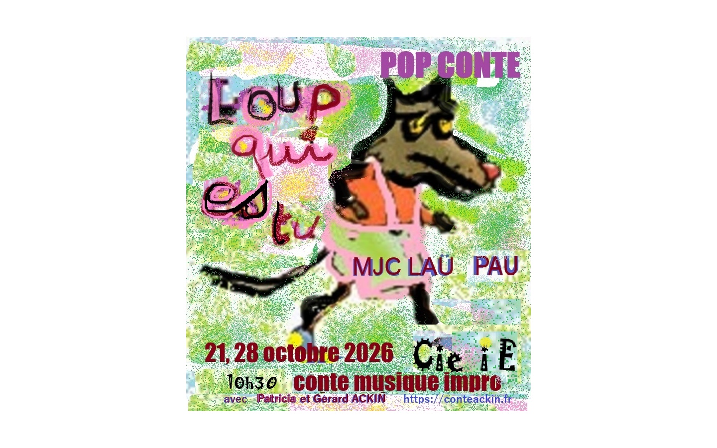 Loup qui es tu ? spectacle contes musiques sur le vif 
