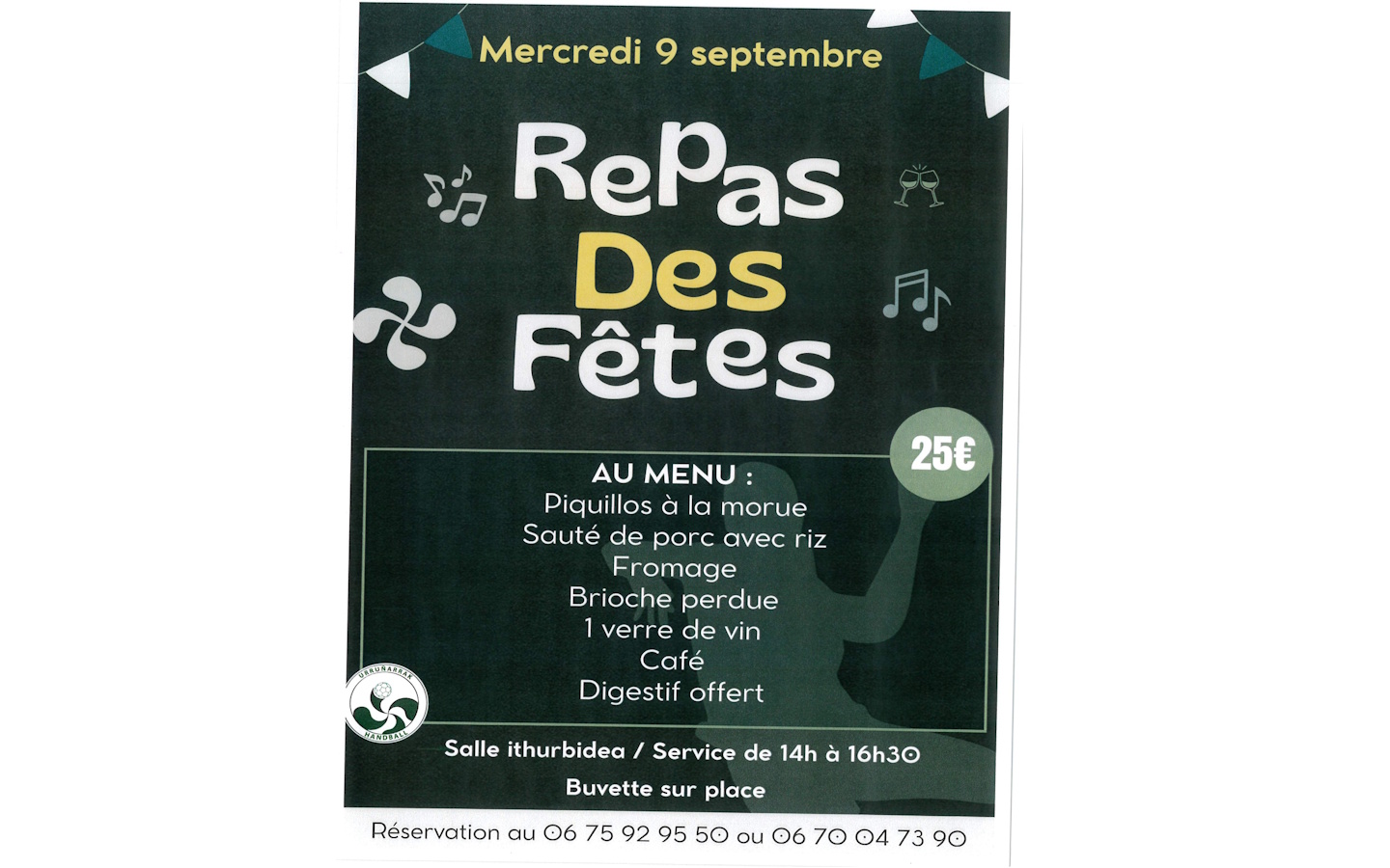 Repas des fêtes