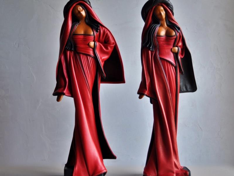 Sculptures Cuir - Annie Delemarle