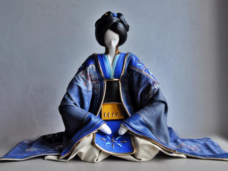 Sculptures Cuir - Annie Delemarle
