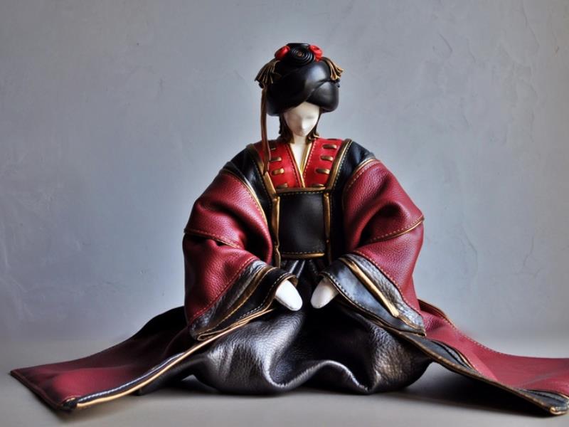 Sculptures Cuir - Annie Delemarle