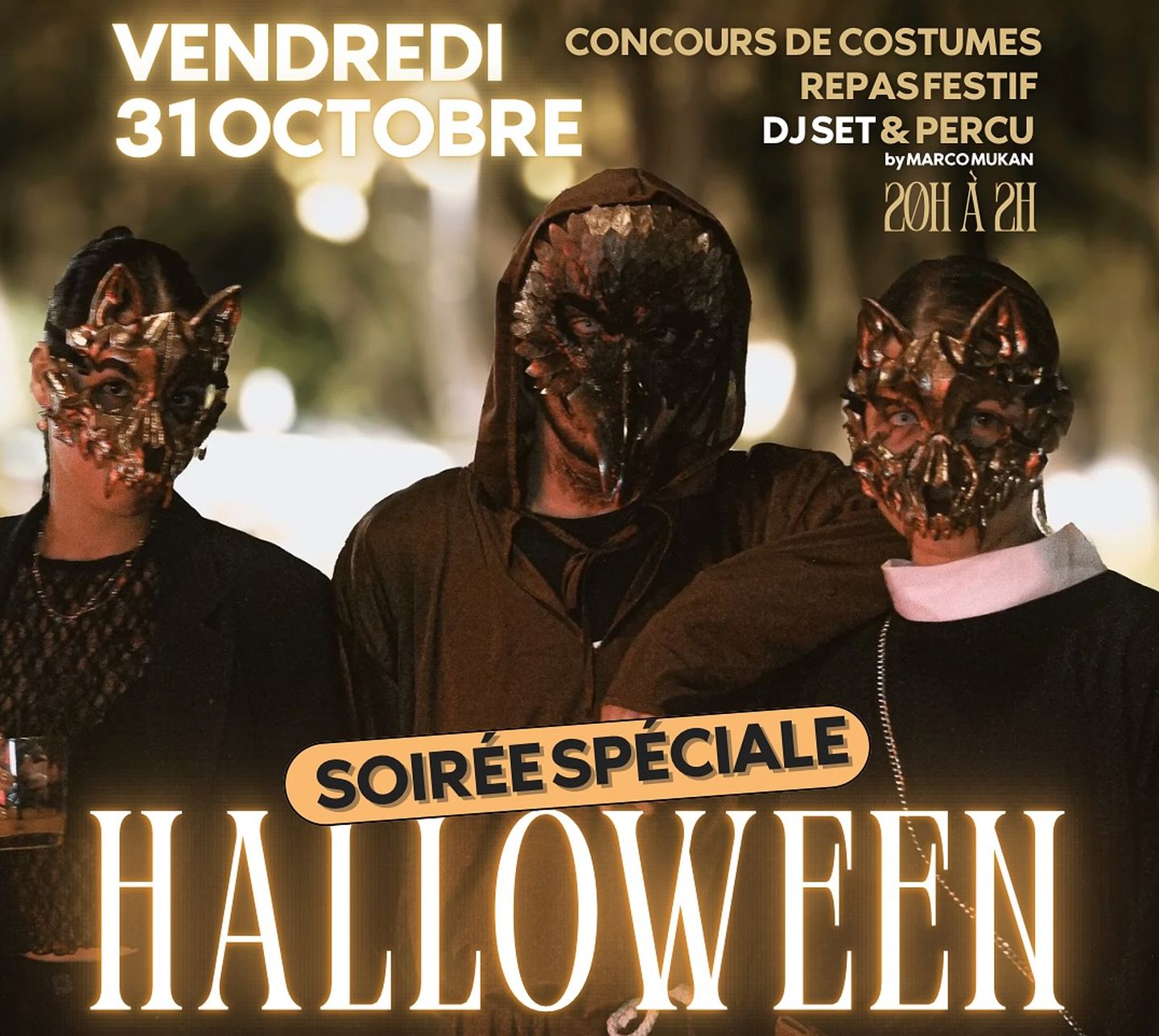 Soirée Halloween à La Canopée