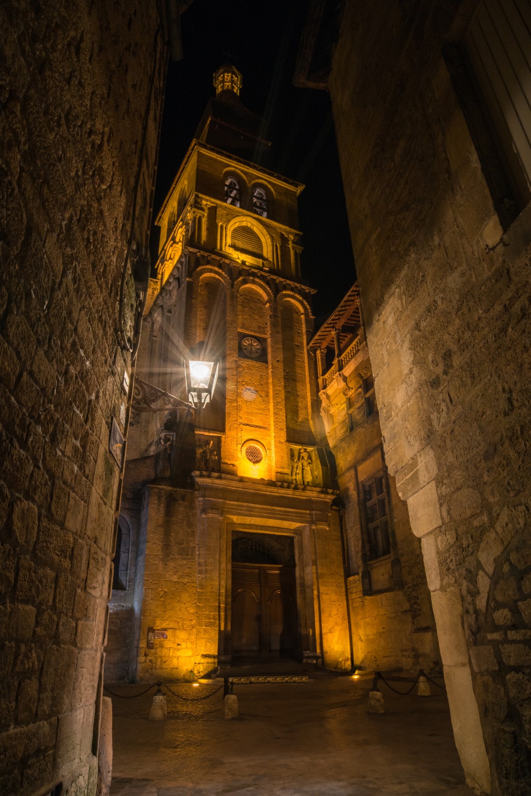 Feu de la Saint Jean à Sarlat