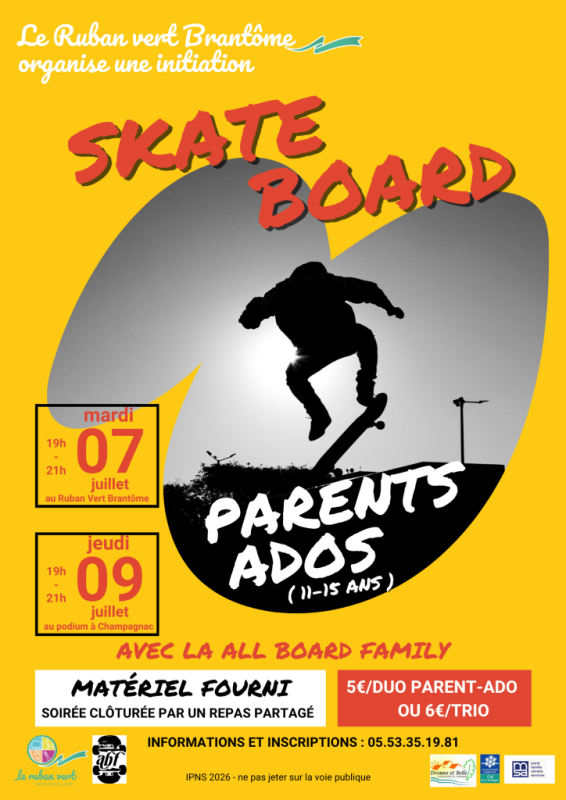 Initiation skate parents-ados
